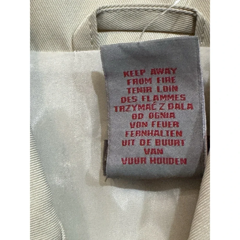 Tahari Kids Girls Trench Coat 2T Beige Belted‎ Double Breasted Classic Jacket